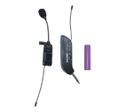 Imagen de MICROFONO INALAMBRICO DE SOLAPA UHF RECARGABLE