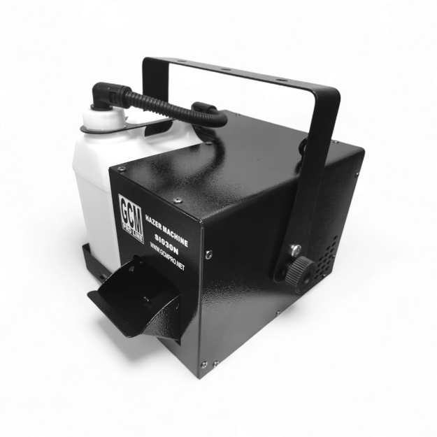Imagen de MAQUINA DE NIEBLA HAZER 1000W DMX CONTROL REMOTO GCM PRO LINE