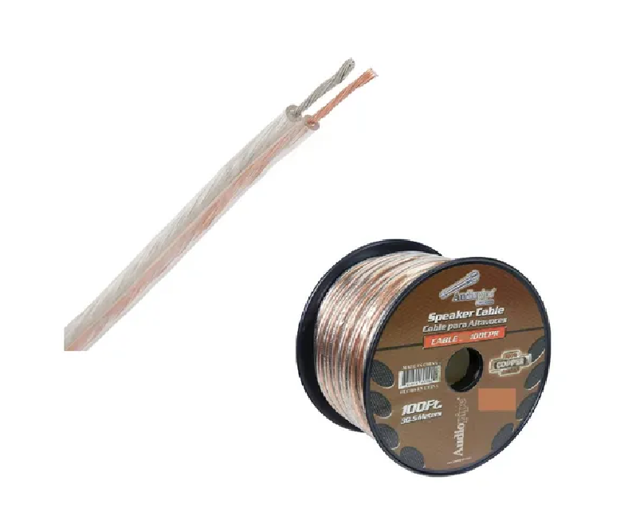 Imagen de CABLE POLARIZADO TRANSPARENTE 2.5 MM 30 MT