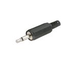 Imagen de CONECTOR PLUG SPICA MONO PLASTICO X4 UNIDADES