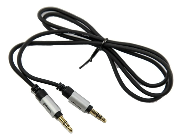 Imagen de CABLE AUXILIAR 3.5 MM A 3.5 MM SPICA ESTÉREO AUDIOPIPE 1.8 M