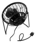 Imagen de MINI VENTILADOR METÁLICO USB PARA ESCRITORIO OFICINA