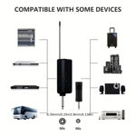 Imagen de SET MICRÓFONOS DE KARAOKE DE FRECUENCIA ULTRA ALTA FM PROFESIONAL