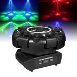 Imagen de Cabeza MÓVIL CON CABEZAL OSCILANTE, SEIS BRAZOS, EFECTO OJO DE ABEJA, LUCES LED MÓVILES