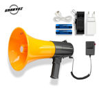 Imagen de MEGÁFONO PORTÁTIL RECARGABLE DE 40W PARA EXTERIORES, MEGÁFONO PROFESIONAL CON USB, BLUETOOTH