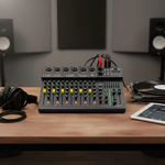 Imagen de Consola Mixer 7 Canales Profesional Usb Efectos,eq,phantom