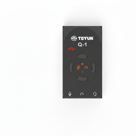 Imagen de INTERFAZ DE AUDIO USB PROFESIONAL TEYUN Q1