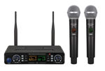 Imagen de Microfono Inalambrico De Mano Con Base X 2 Calidad A