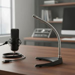 Imagen de Jirafa De Mesa Para Microfono Con Pinza Incluida