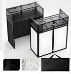 Imagen de MESA STAND PLEGABLE PARA DJ DOS ESTANTES CON BOLSO