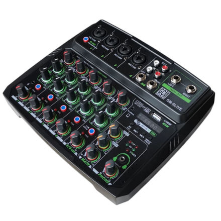 Imagen de Consola 6 Canales Inteface/usb/bt/phantom/efectos