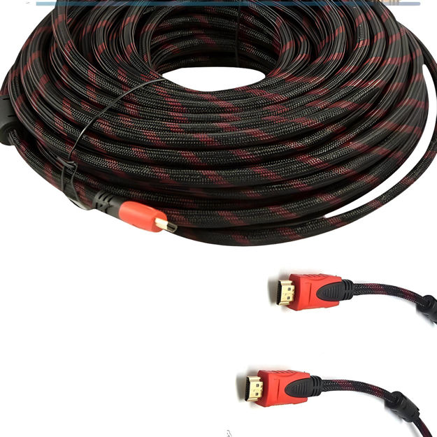 Imagen de CABLE HDMI FULL HD REFORZADO MALLADO 30 METROS