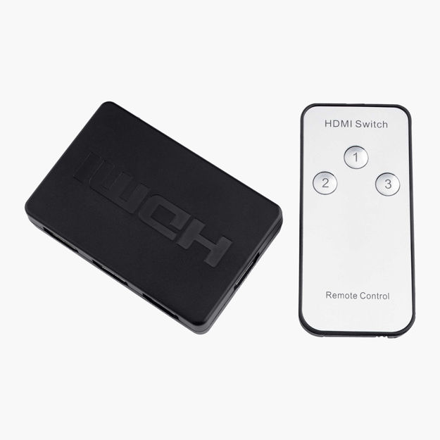 Imagen de Hdmi Switch Switcher 3 In 1 Out Hub Hdmi