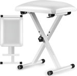 Imagen de BANCO DE PIANO PLEGABLE BLANCO