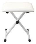 Imagen de BANCO DE PIANO PLEGABLE BLANCO