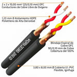 Imagen de CABLE BALANCEADO 5X10MM FINO  BOBINA 50M