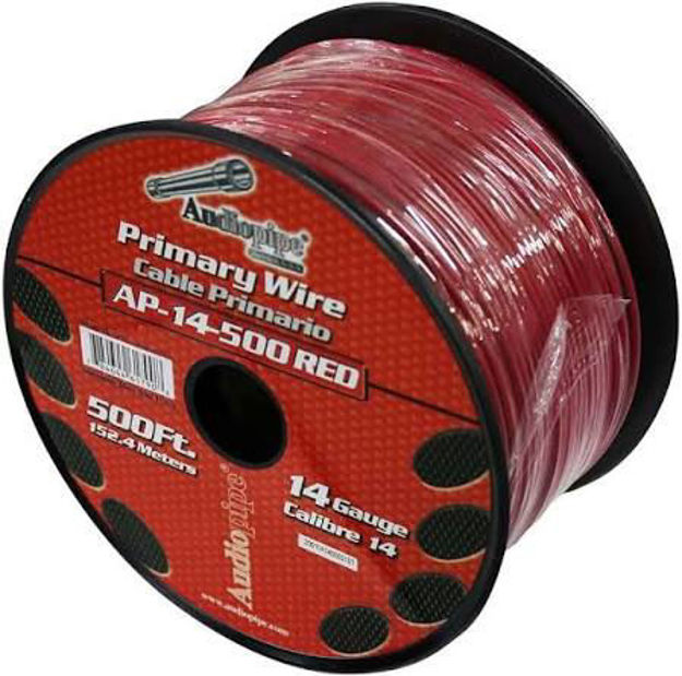 Imagen de CABLE BALANCEADO PROSOUND COLOR ROJO X METRO