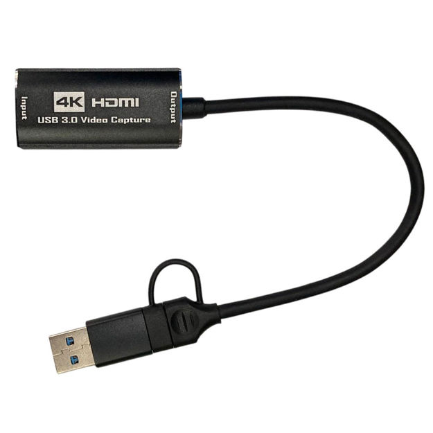 Imagen de TARJETA DE CAPTURA / CAPTURADORA DE VIDEO HDMI 4K USB 3.0