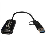 Imagen de TARJETA DE CAPTURA / CAPTURADORA DE VIDEO HDMI 4K USB 3.0