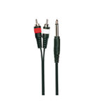Imagen de CABLE ADAPTADOR SOUNDKING  2 RCA A MONO