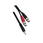 Imagen de CABLE ADAPTADOR SOUNDKING  3M 1X3.5ST+2XXLR H