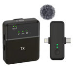 Imagen de MICRÓFONO INALÁMBRICO SOLAPERO PARA CELULAR 3 EN 1