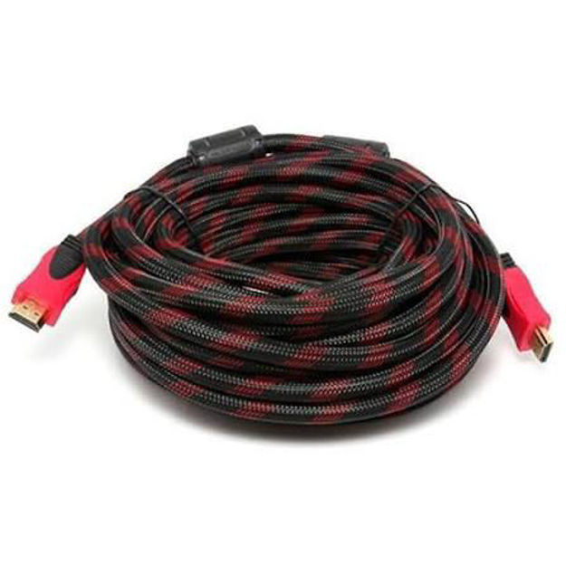 Imagen de CABLE HDMI FULL HD 15 METROS REFORZADO MALLADO