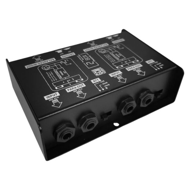 Imagen de CAJA DIRECTA DOBLE PASIVA DIRECT BOX DUAL