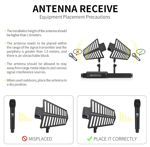 Imagen de AMPLIFICADOR DE ANTENA DE DISTRIBUCION DE MICROFONO INALAMBRICO PROFESIONAL