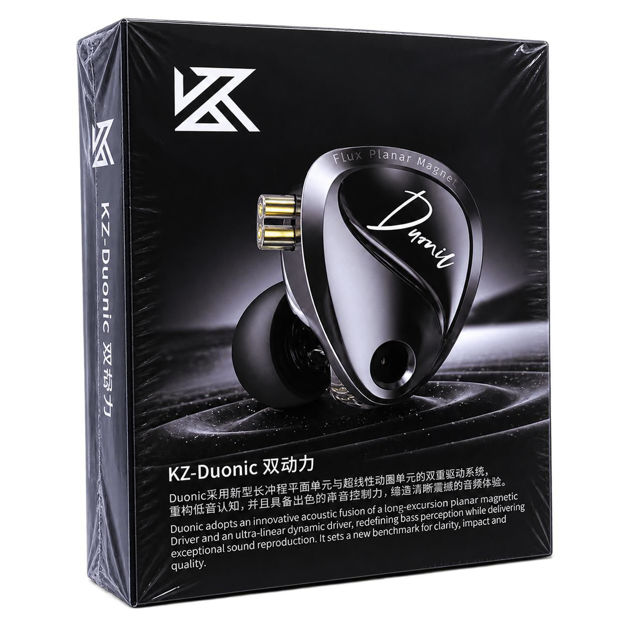 Imagen de AURICULARES KZ DUONIC-BASS USB-C C/MICRO