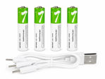 Imagen de PILAS AAA X4 UNIDADES RECARGABLES