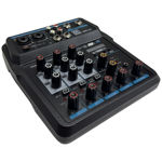 Imagen de MEZCLADORA DE AUDIO DIGITAL PROFESIONAL PARA DJ, DEBRA V4, CONSOLA DE GRABACIÓN DE 4 CANALES CON TAR