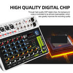 Imagen de MEZCLADOR DE AUDIO PROFESIONAL PARA DJ/CONSOLA DE AUDIO, ALTAVOZ, MEZCLADOR DE SONIDO DIGITAL