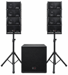 Imagen de Sistema De Audio Line Array Opera Sub 18+ 8 Parlantes 4