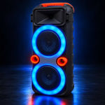 Imagen de CAJA ACTIVA 2X8¨ BT/SD/USB CON MIC PARLANTE
