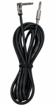 Imagen de Cable Plug 1/4 A Plug 1/4  Acodado Conectores Metalicos 3mts