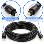 Imagen de CABLE FIBRA OPTICA AUDIO 7.50 MTS